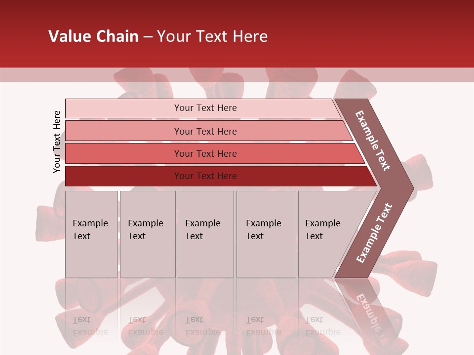 A Red And White Corona Corona Powerpoint Presentation PowerPoint Template