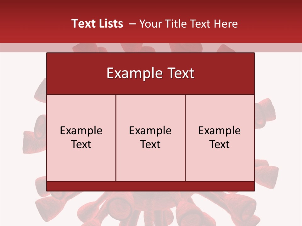 A Red And White Corona Corona Powerpoint Presentation PowerPoint Template