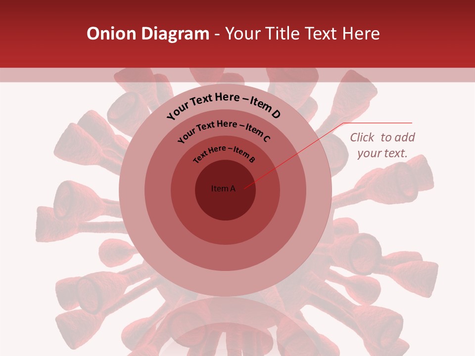 A Red And White Corona Corona Powerpoint Presentation PowerPoint Template