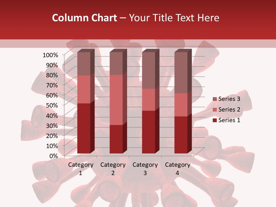 A Red And White Corona Corona Powerpoint Presentation PowerPoint Template