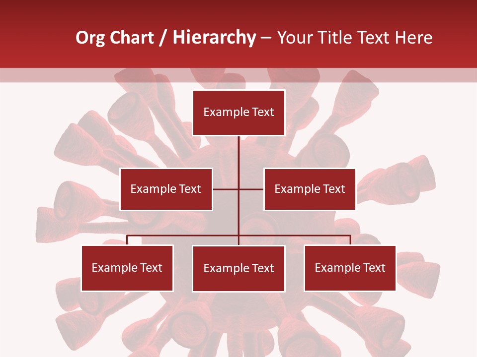 A Red And White Corona Corona Powerpoint Presentation PowerPoint Template