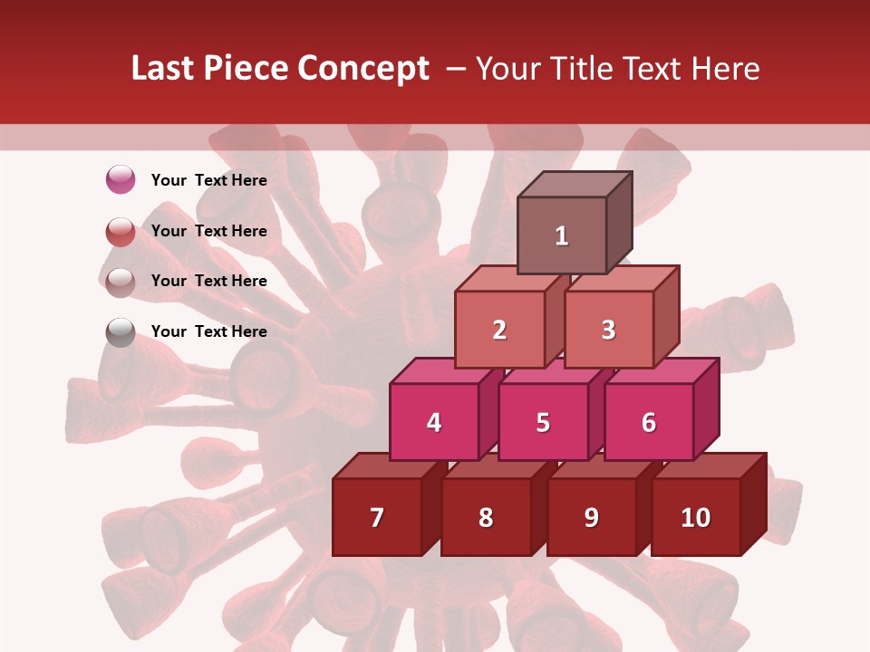 A Red And White Corona Corona Powerpoint Presentation PowerPoint Template