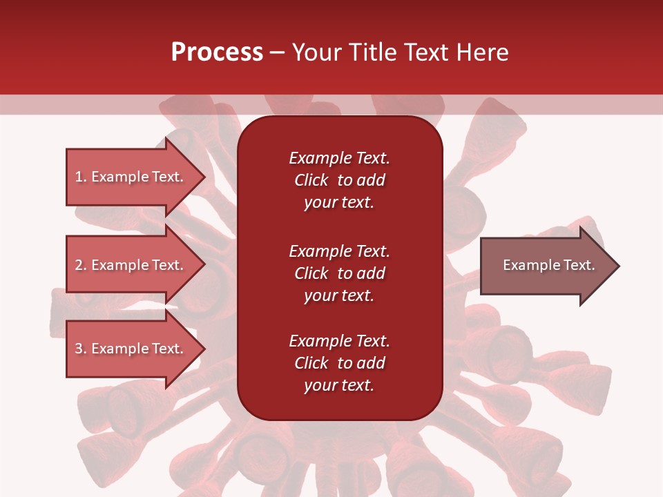 A Red And White Corona Corona Powerpoint Presentation PowerPoint Template
