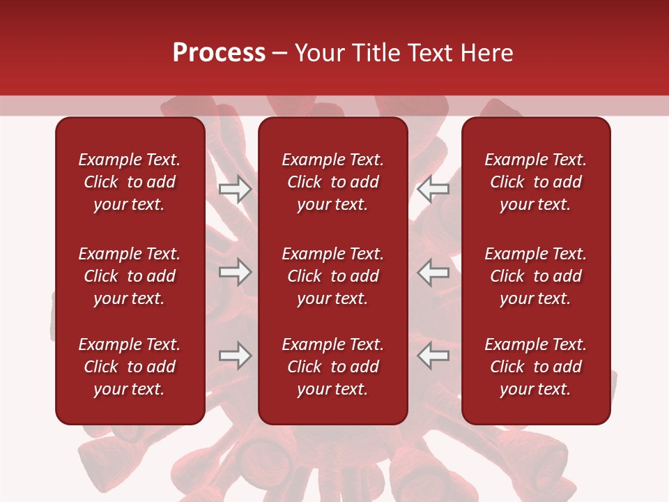 A Red And White Corona Corona Powerpoint Presentation PowerPoint Template