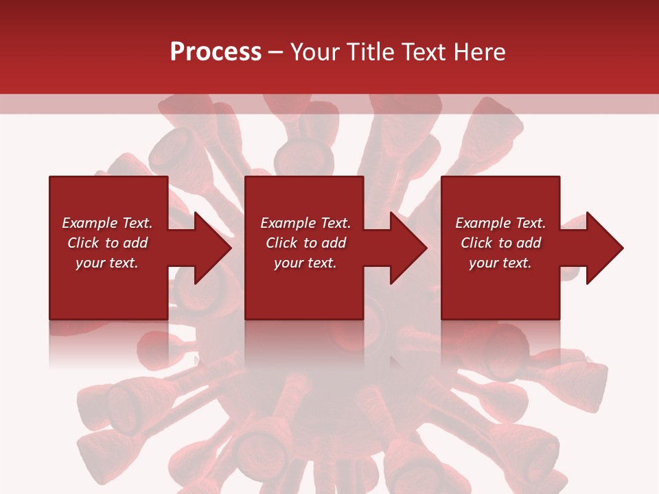 A Red And White Corona Corona Powerpoint Presentation PowerPoint Template