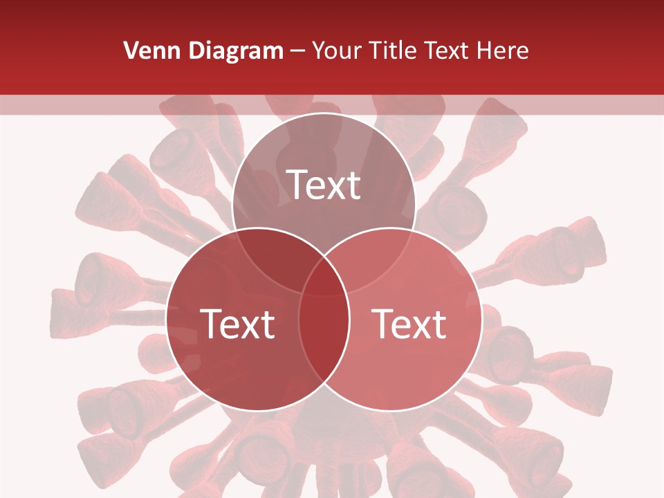 A Red And White Corona Corona Powerpoint Presentation PowerPoint Template