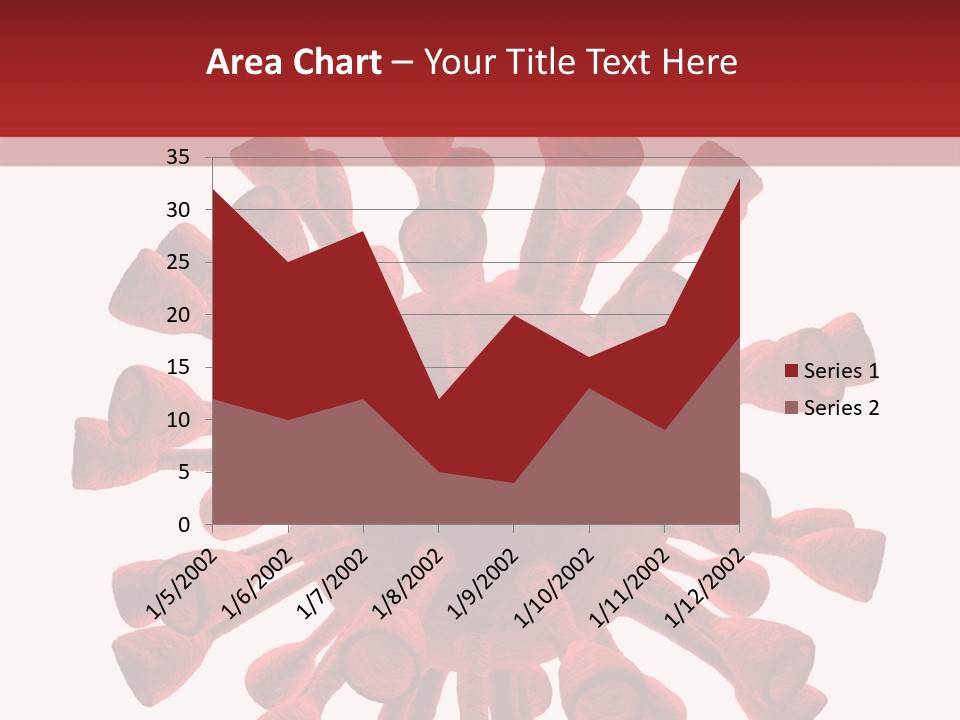 A Red And White Corona Corona Powerpoint Presentation PowerPoint Template