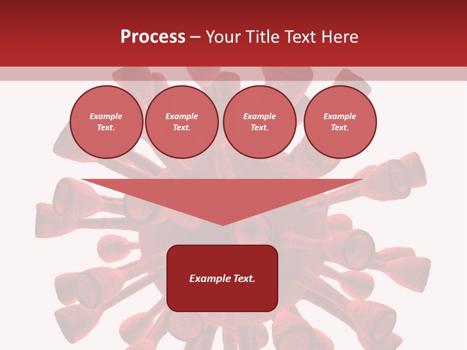 A Red And White Corona Corona Powerpoint Presentation PowerPoint Template