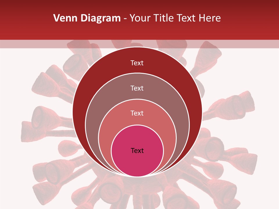 A Red And White Corona Corona Powerpoint Presentation PowerPoint Template