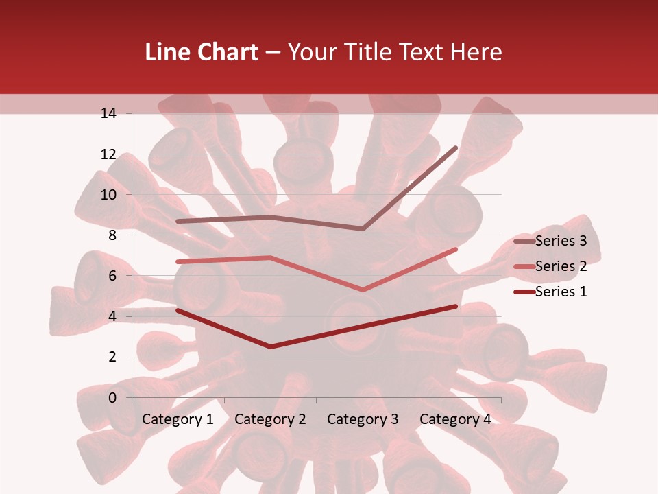 A Red And White Corona Corona Powerpoint Presentation PowerPoint Template