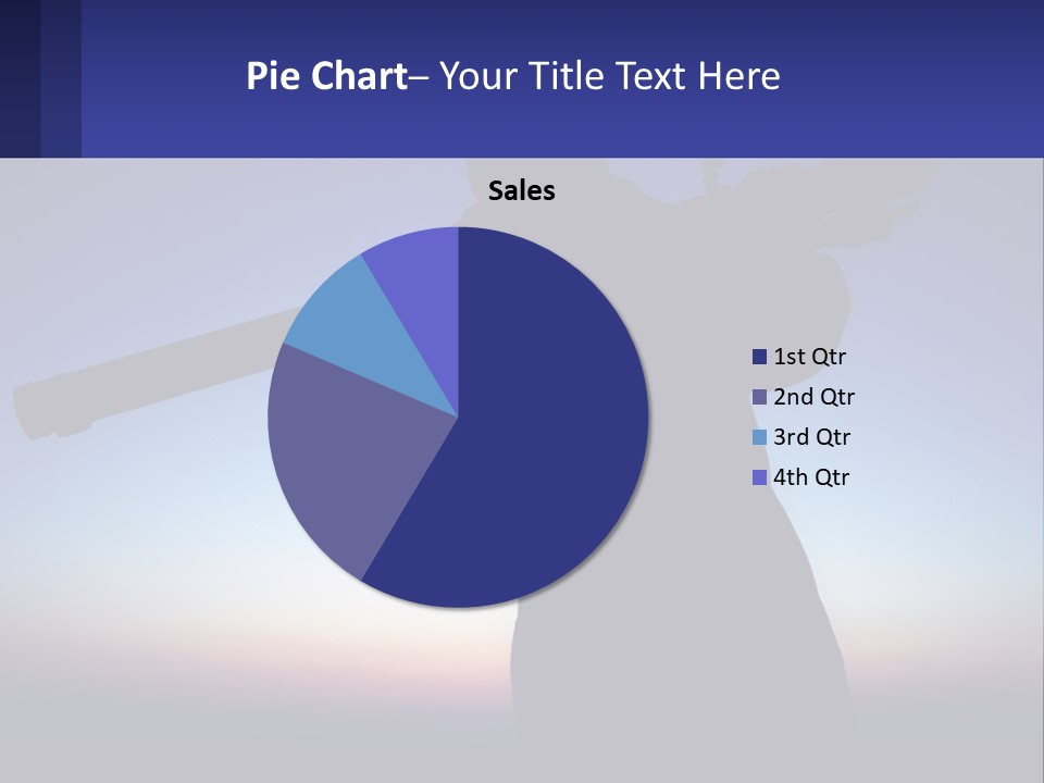 A Silhouette Of A Man Holding A Rifle PowerPoint Template