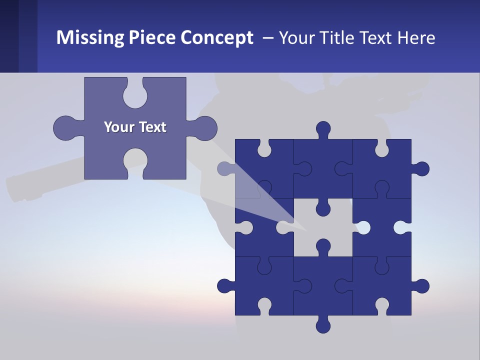 A Silhouette Of A Man Holding A Rifle PowerPoint Template