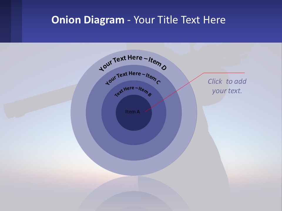 A Silhouette Of A Man Holding A Rifle PowerPoint Template