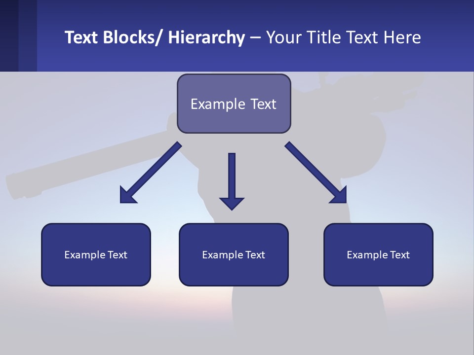 A Silhouette Of A Man Holding A Rifle PowerPoint Template