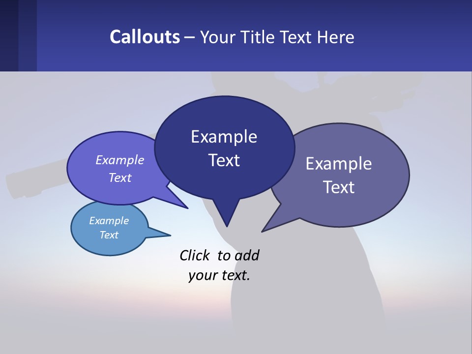 A Silhouette Of A Man Holding A Rifle PowerPoint Template