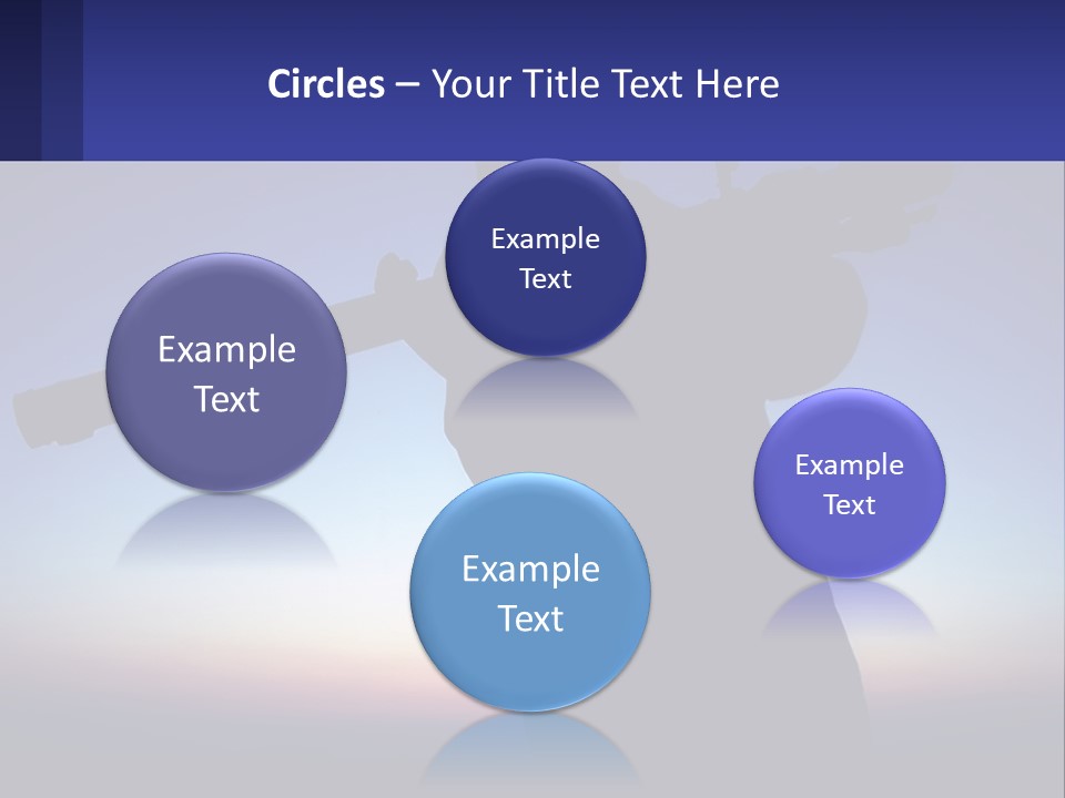 A Silhouette Of A Man Holding A Rifle PowerPoint Template