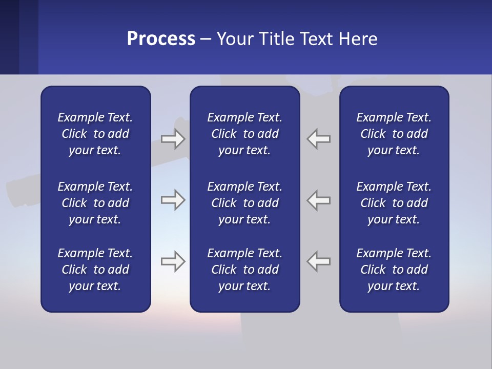 A Silhouette Of A Man Holding A Rifle PowerPoint Template