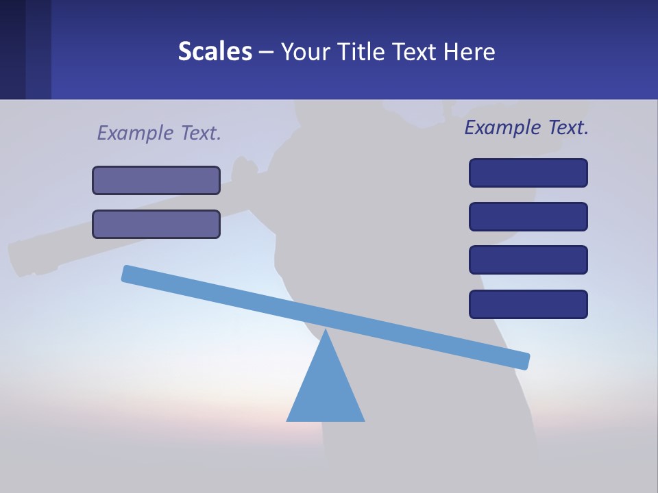 A Silhouette Of A Man Holding A Rifle PowerPoint Template