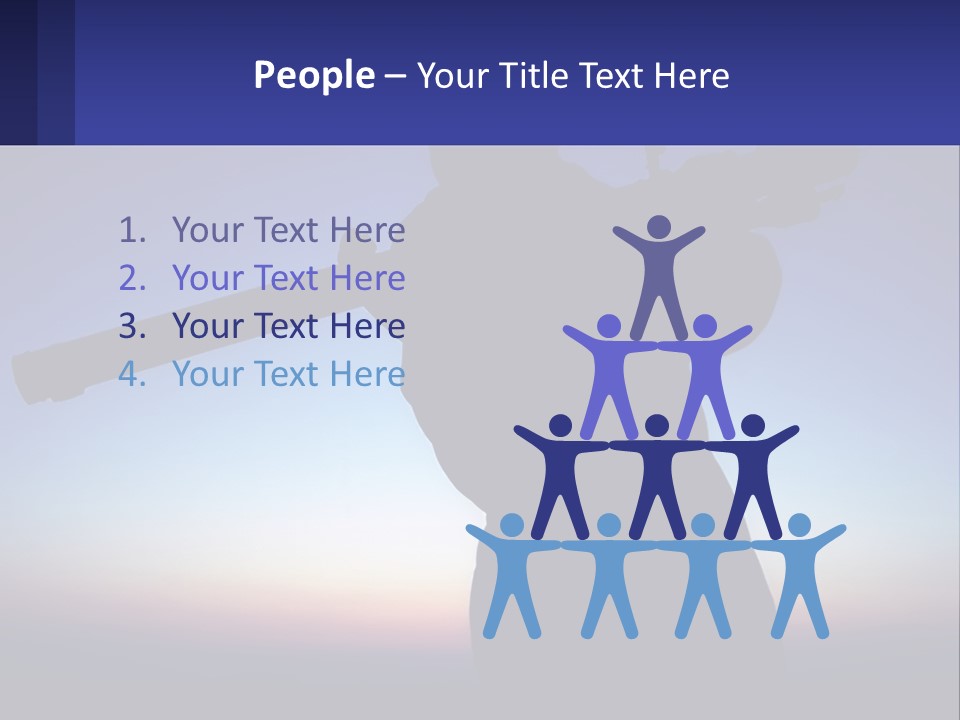 A Silhouette Of A Man Holding A Rifle PowerPoint Template