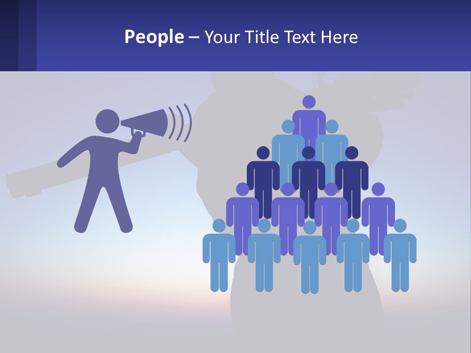 A Silhouette Of A Man Holding A Rifle PowerPoint Template