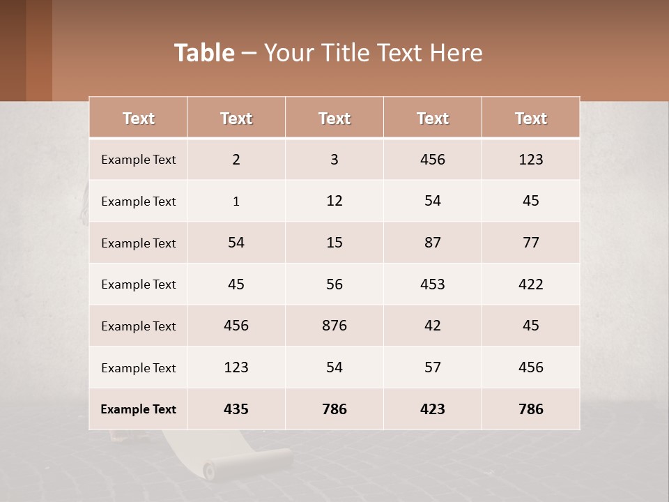 A Woman Standing Behind A Podium With Her Arms Folded PowerPoint Template