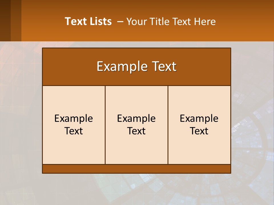 A Colorful Abstract Background With A Circular Design PowerPoint Template