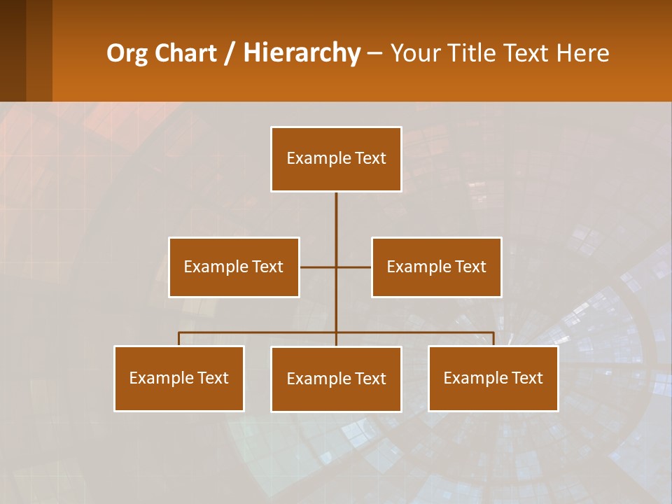 A Colorful Abstract Background With A Circular Design PowerPoint Template