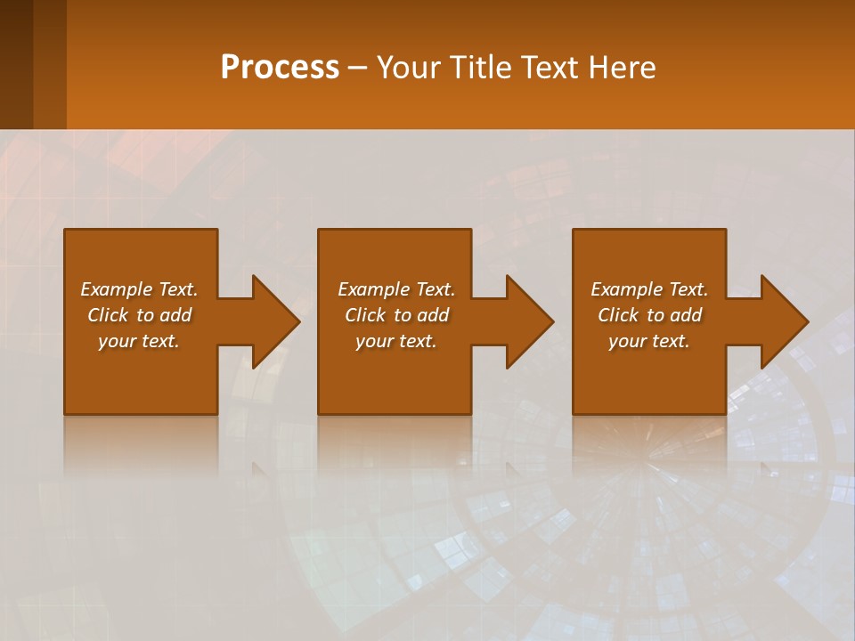 A Colorful Abstract Background With A Circular Design PowerPoint Template