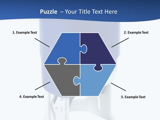 A Blue And White Toilet Paper Dispenser On A White Background PowerPoint Template