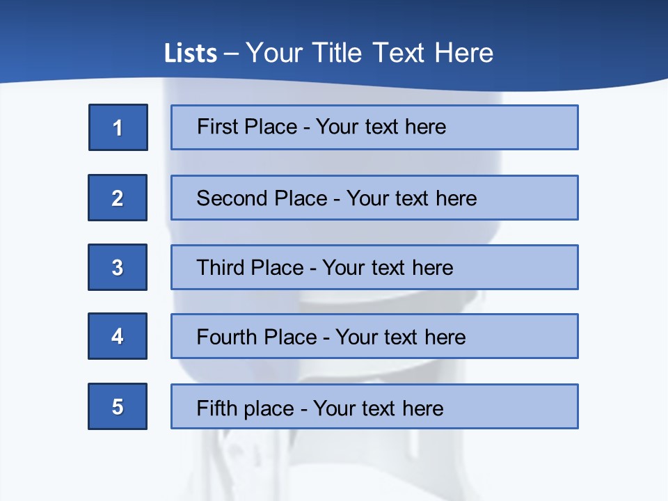 A Blue And White Toilet Paper Dispenser On A White Background PowerPoint Template