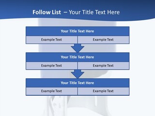 A Blue And White Toilet Paper Dispenser On A White Background PowerPoint Template