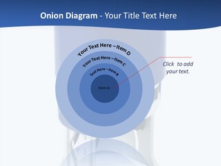 A Blue And White Toilet Paper Dispenser On A White Background PowerPoint Template