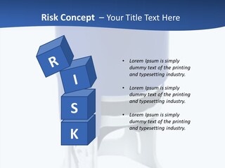 A Blue And White Toilet Paper Dispenser On A White Background PowerPoint Template