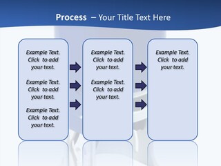 A Blue And White Toilet Paper Dispenser On A White Background PowerPoint Template