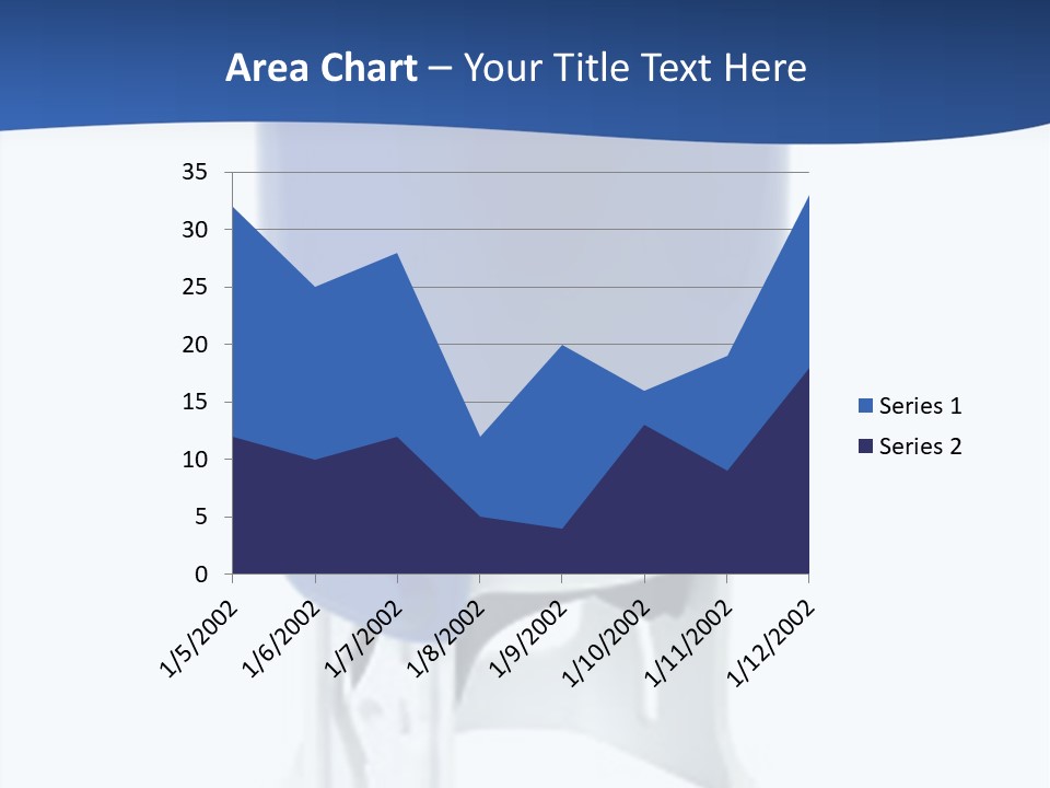 A Blue And White Toilet Paper Dispenser On A White Background PowerPoint Template