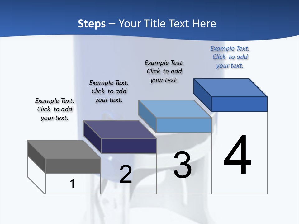 A Blue And White Toilet Paper Dispenser On A White Background PowerPoint Template