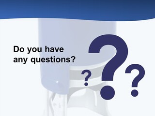 A Blue And White Toilet Paper Dispenser On A White Background PowerPoint Template