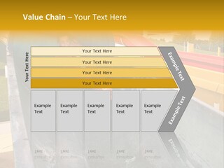 A Woman Slides Down A Slide In A Water Park PowerPoint Template