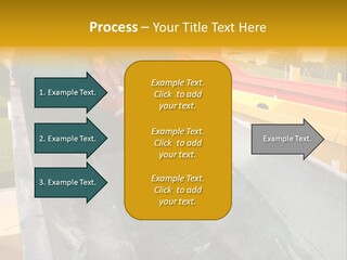 A Woman Slides Down A Slide In A Water Park PowerPoint Template