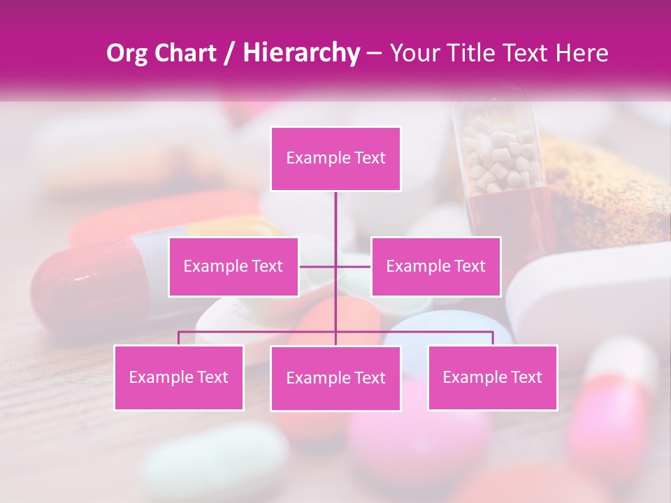 A Pile Of Pills And A Corn On A Table PowerPoint Template