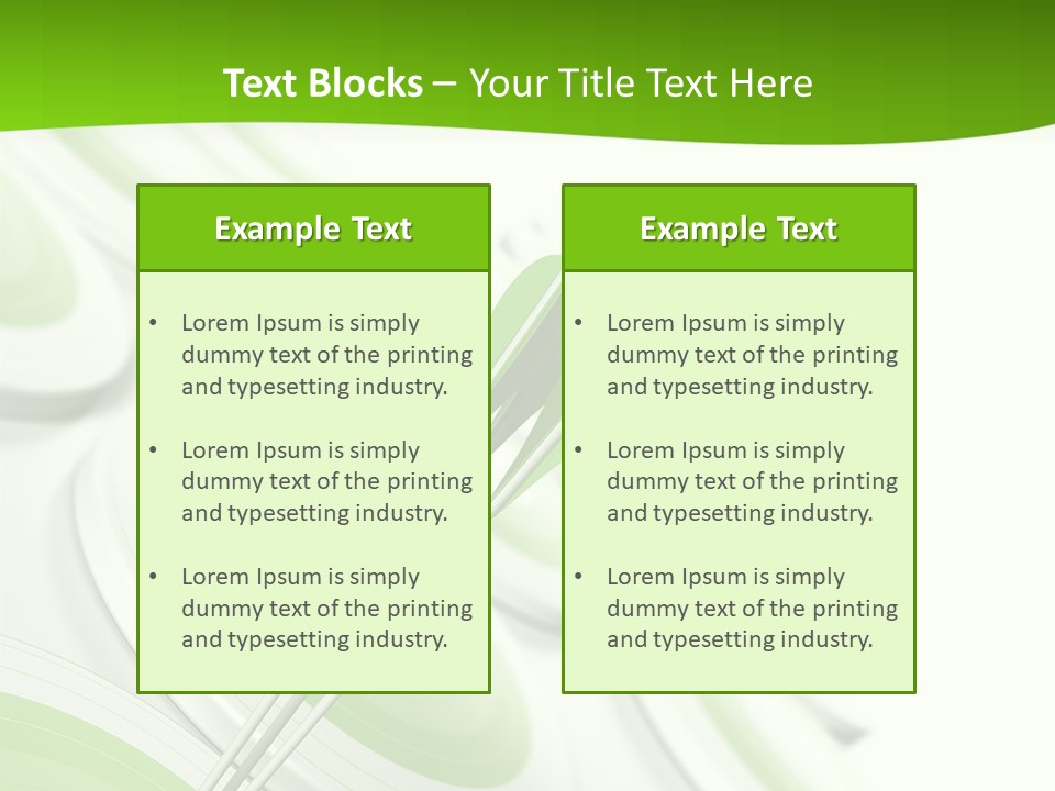 A Group Of Arrows In The Center Of A Green Background PowerPoint Template
