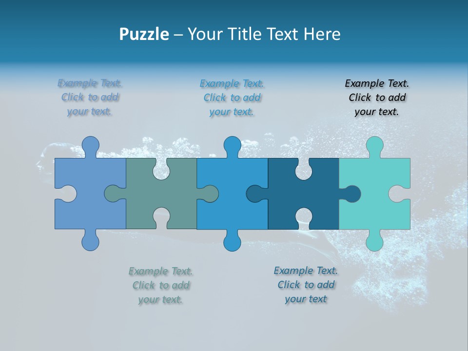 A Man Swimming In The Water Powerpoint Presentation PowerPoint Template