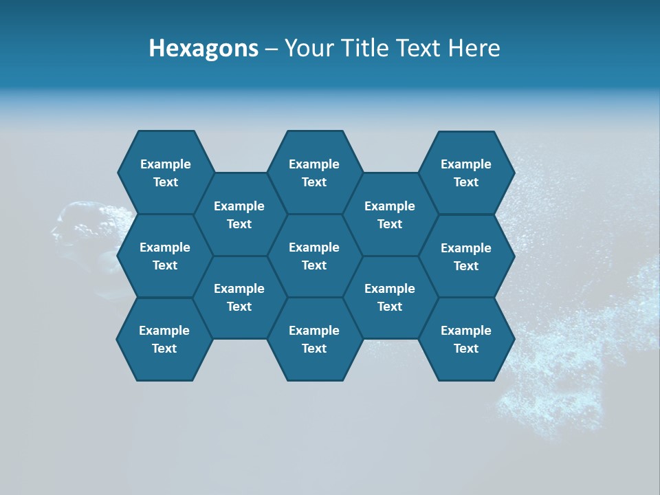 A Man Swimming In The Water Powerpoint Presentation PowerPoint Template