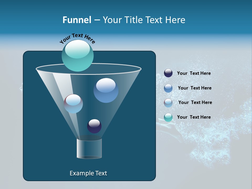 A Man Swimming In The Water Powerpoint Presentation PowerPoint Template