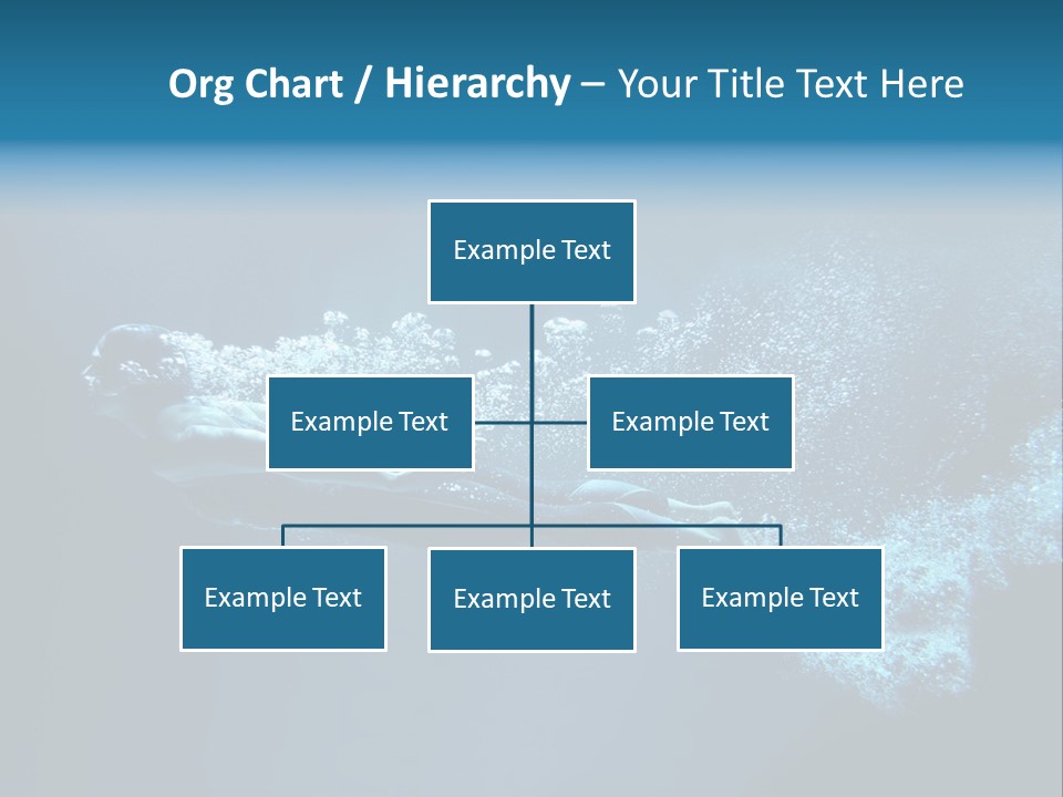 A Man Swimming In The Water Powerpoint Presentation PowerPoint Template