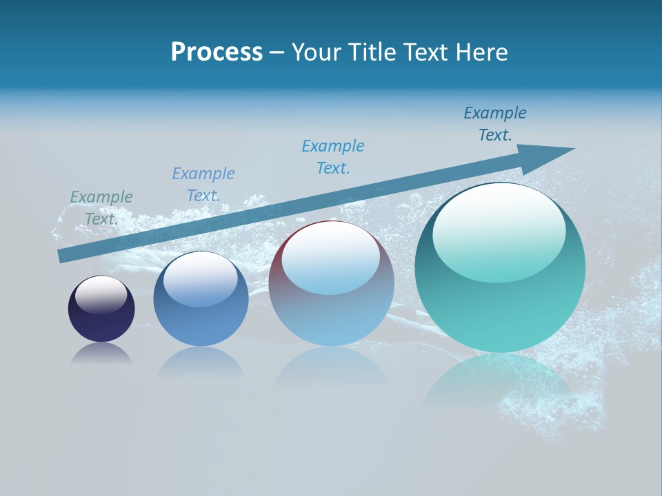 A Man Swimming In The Water Powerpoint Presentation PowerPoint Template