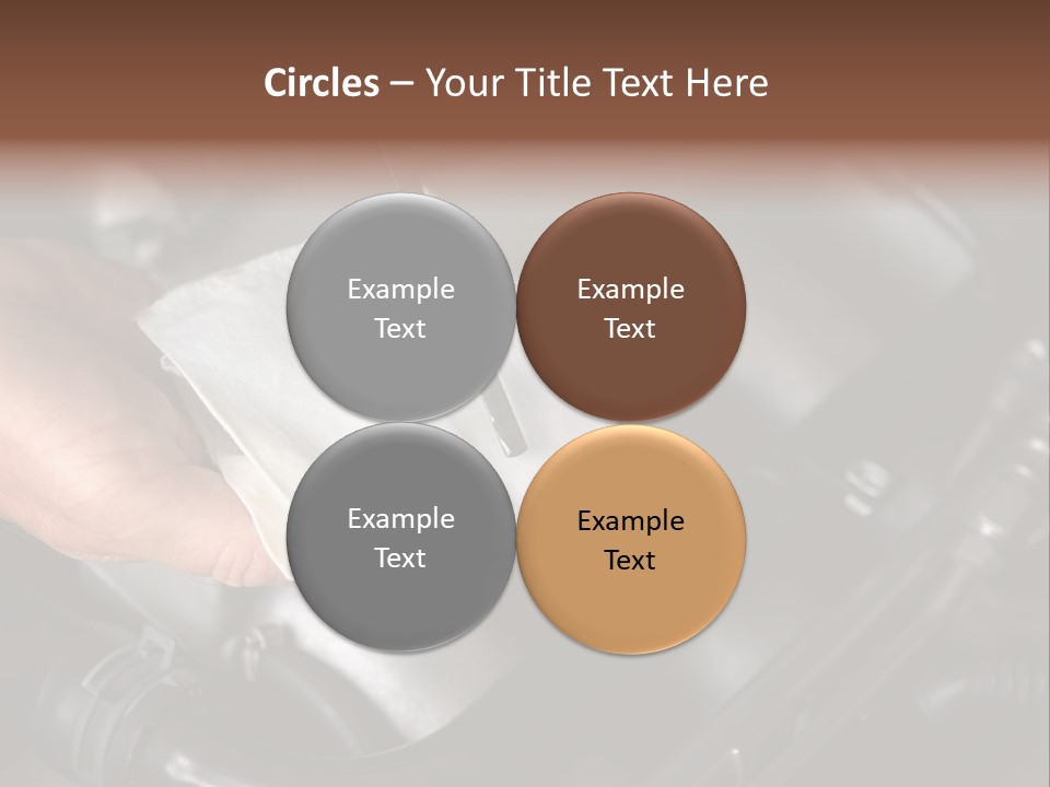 A Person Holding A Piece Of Paper With A Needle In It PowerPoint Template