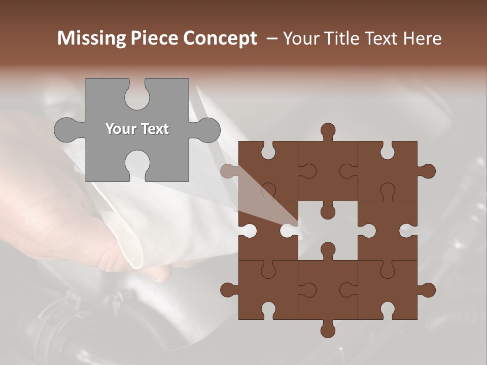 A Person Holding A Piece Of Paper With A Needle In It PowerPoint Template