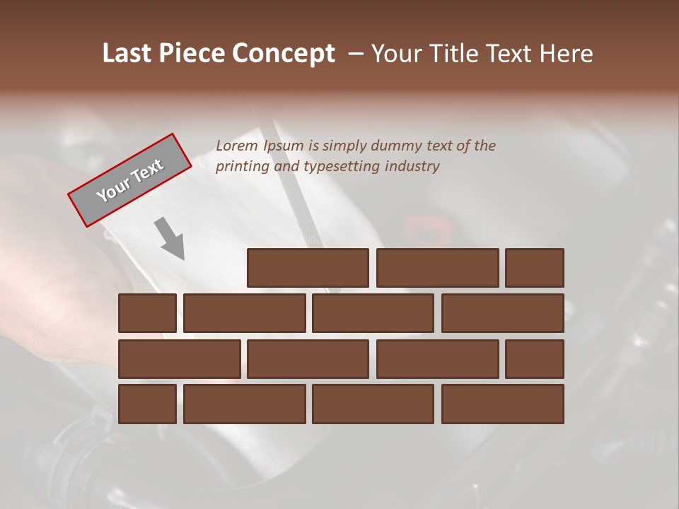 A Person Holding A Piece Of Paper With A Needle In It PowerPoint Template