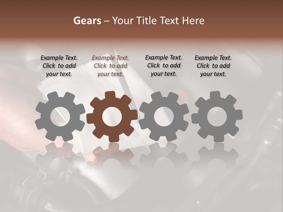 A Person Holding A Piece Of Paper With A Needle In It PowerPoint Template